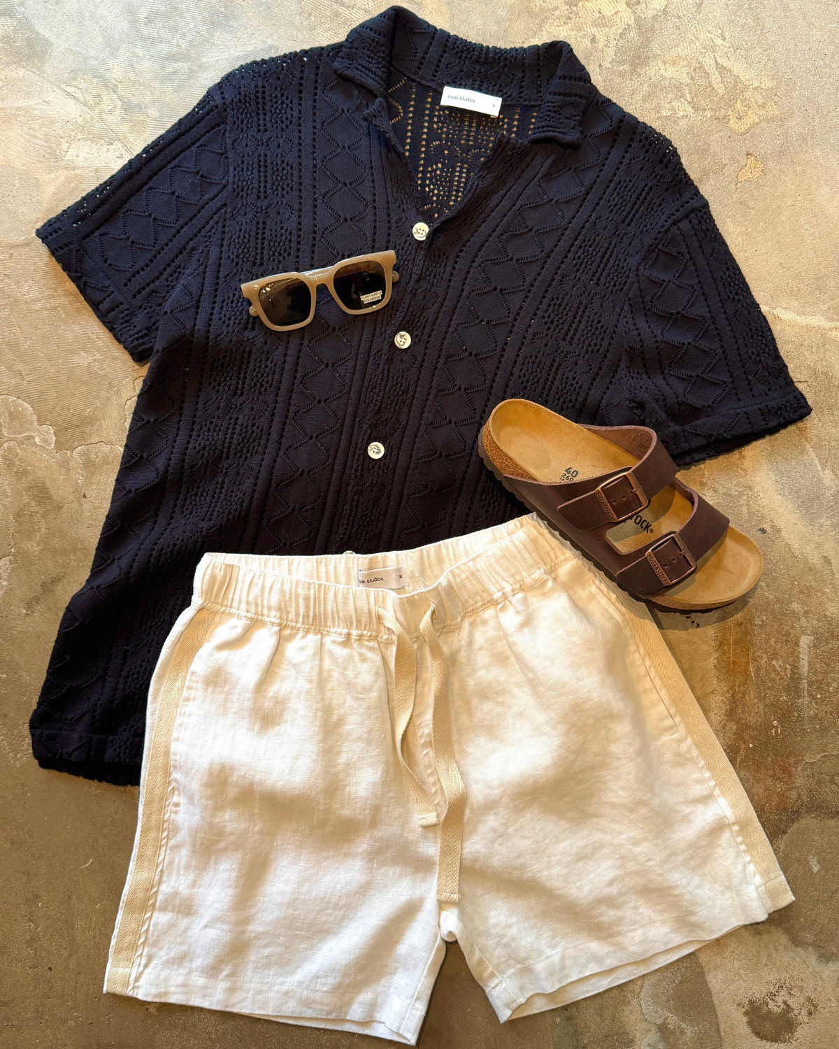 Cinetto Knit S/S Shirt - Black