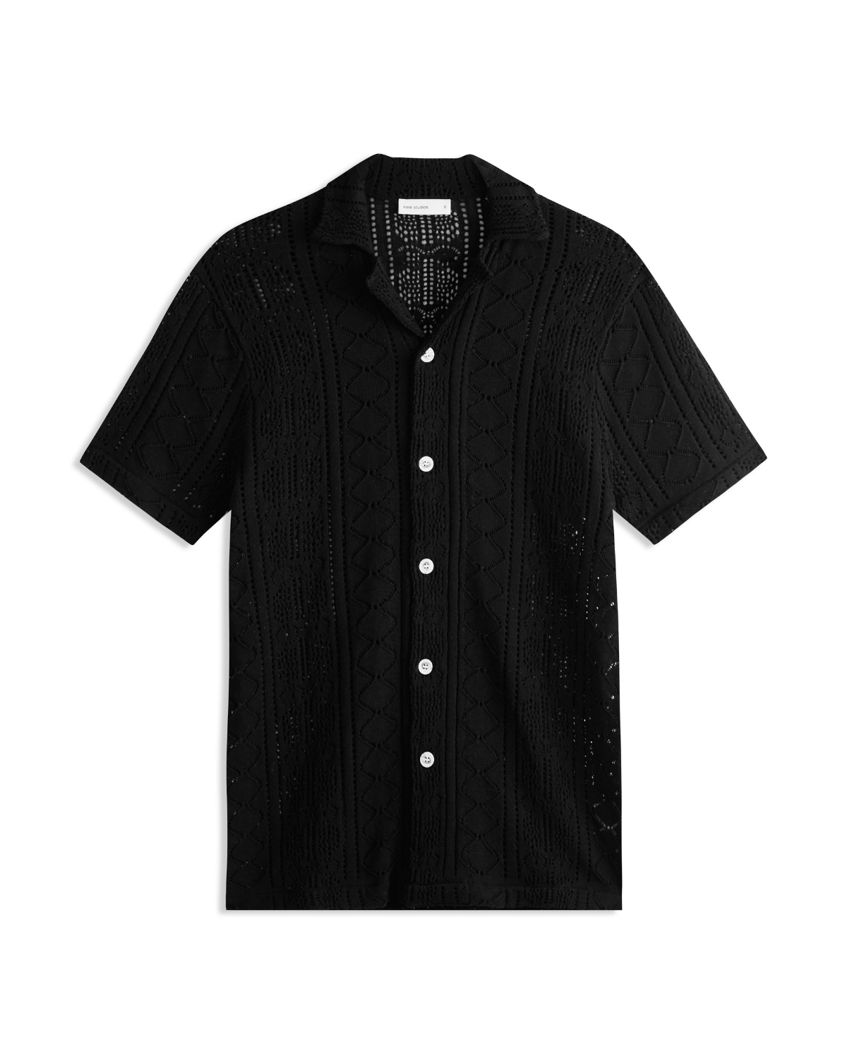 Cinetto Knit S/S Shirt - Black