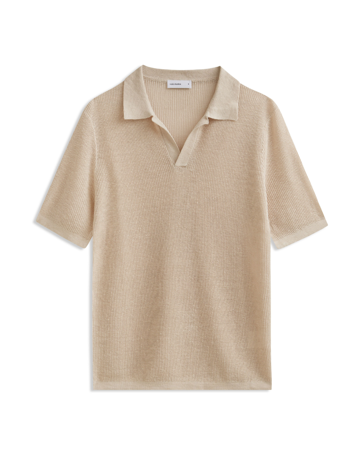 Lucca Linen Polo Sand