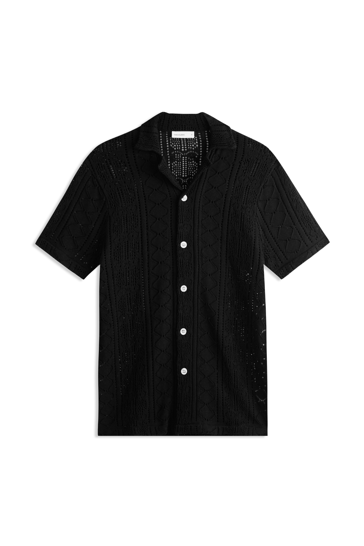 Cinetto Knit S/S Shirt - Black