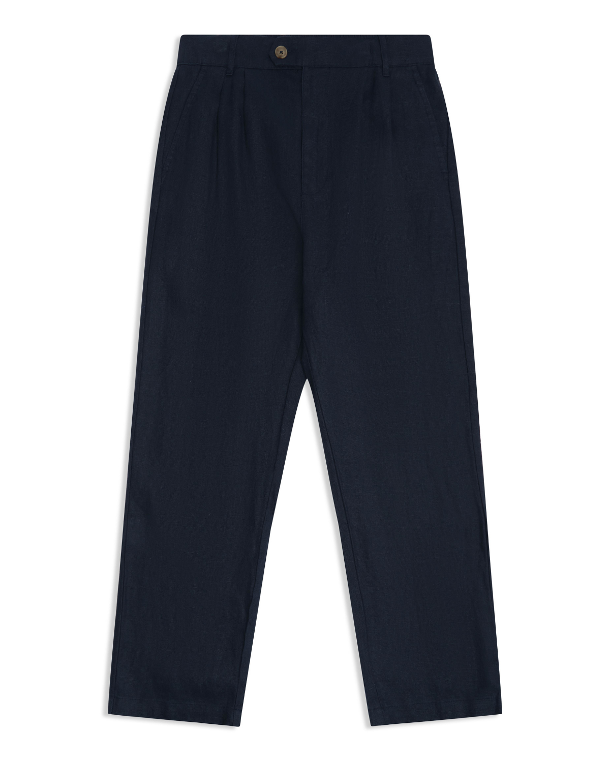 Linen Slack Pant - Midnight
