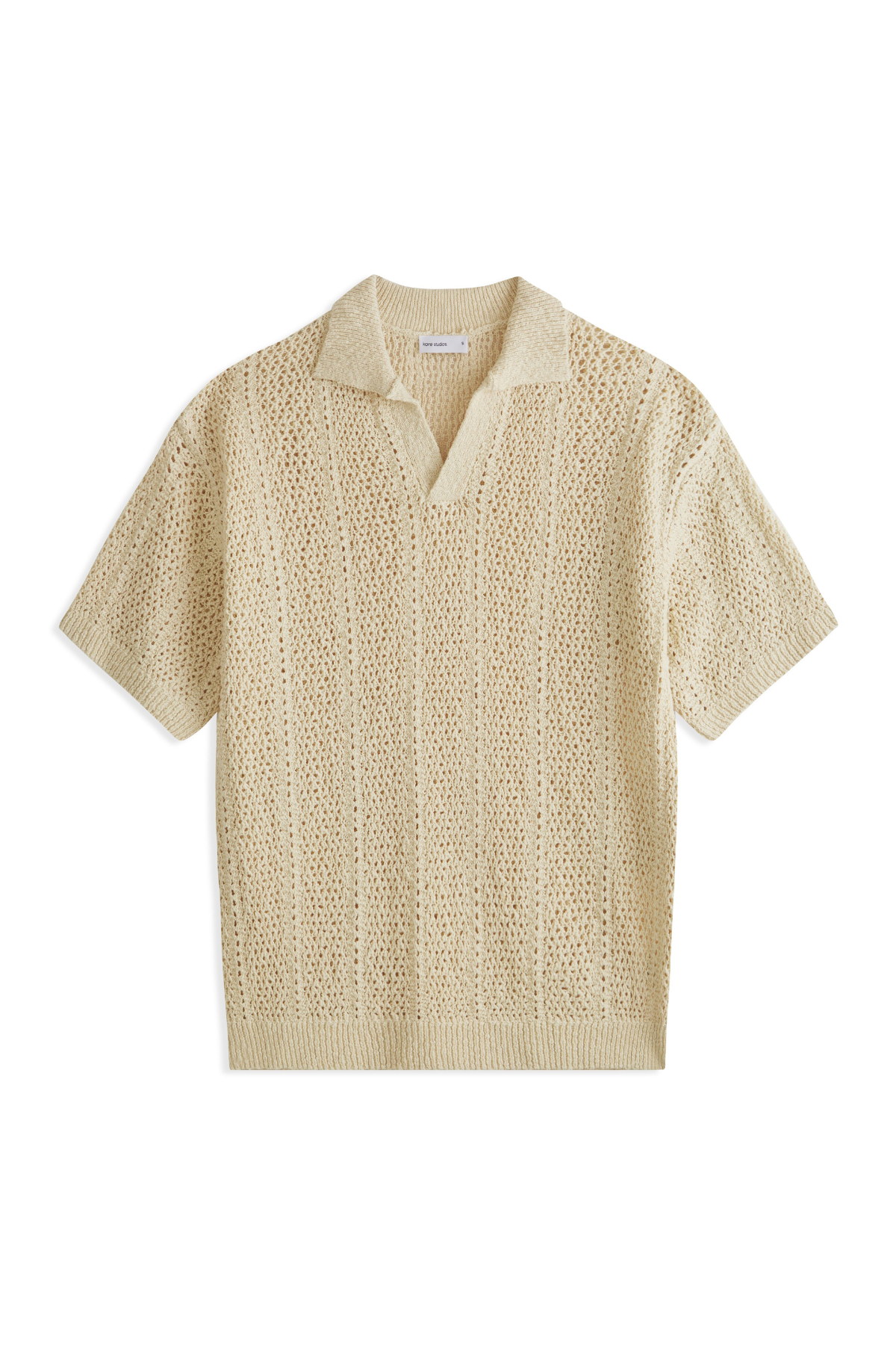 Maya Knit Polo Cream