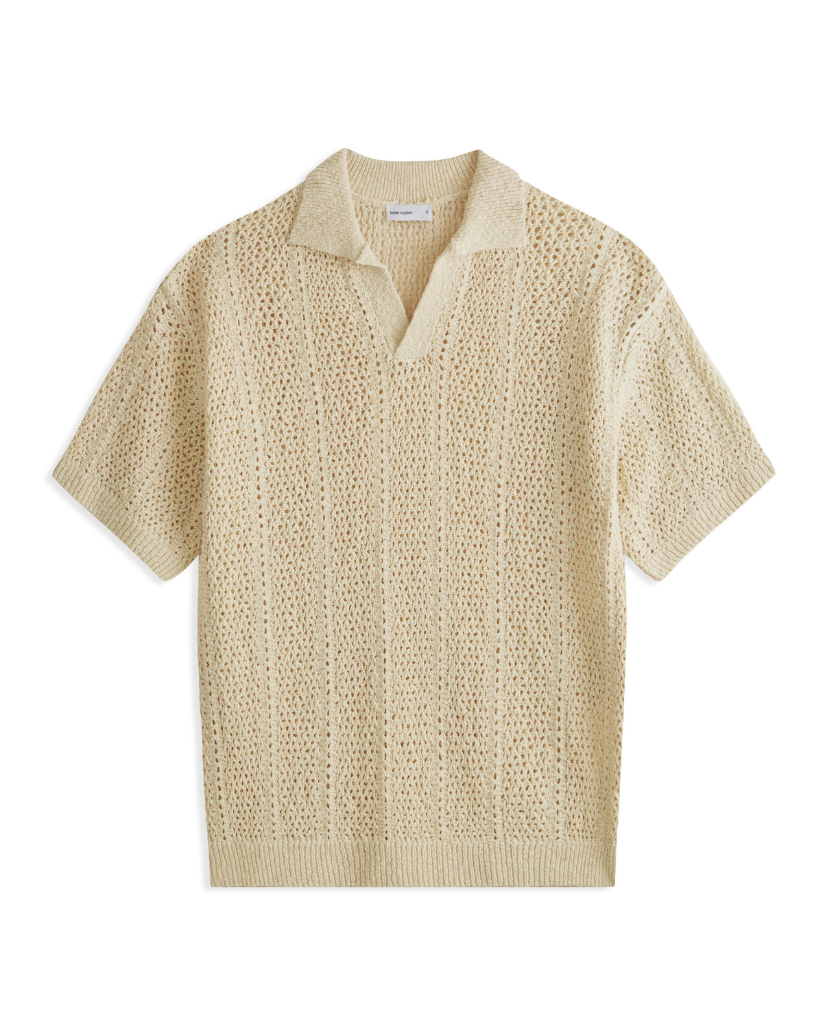 Maya Knit Polo Cream